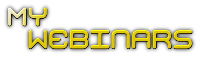 My Webinars